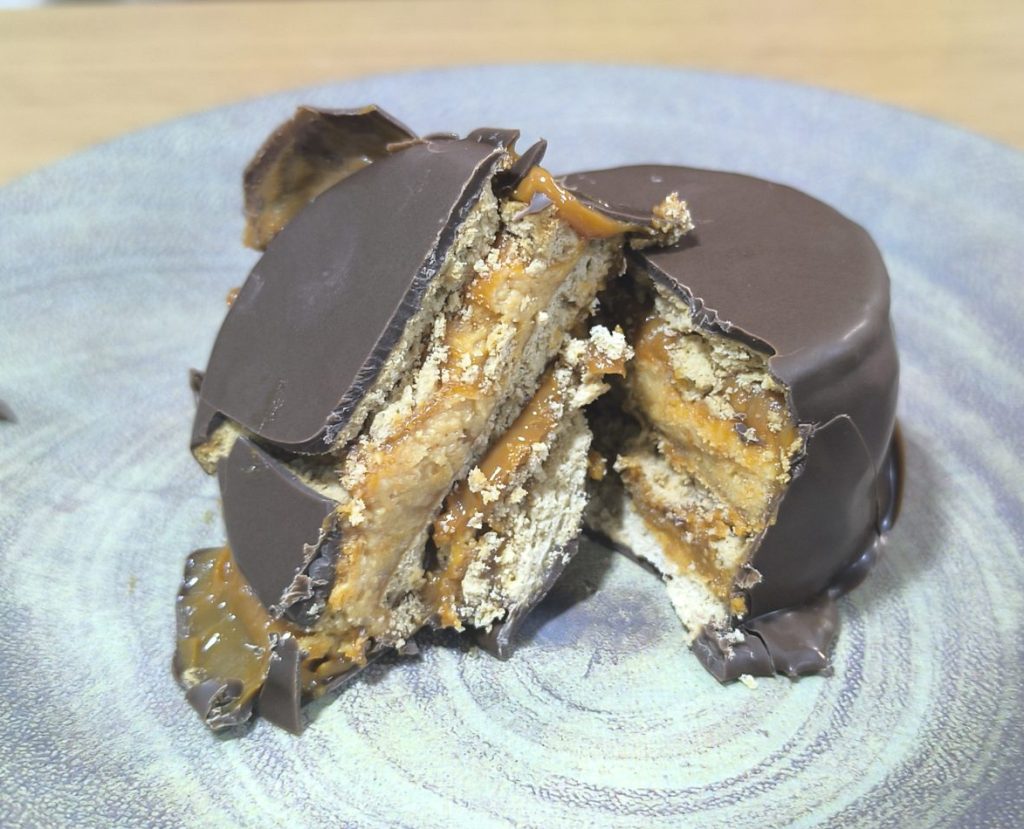 Alfajor nube de maní